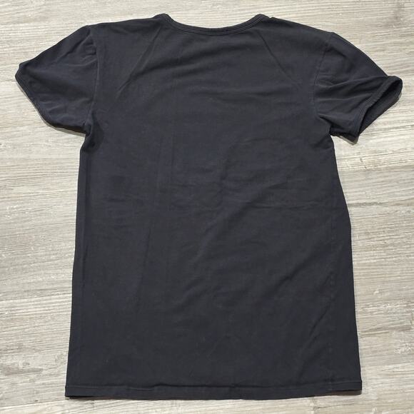 Versace Collection Black Medusa Cotton Crew Neck Undershirt T-Shirt Short Sleeve - Picture 3 of 8